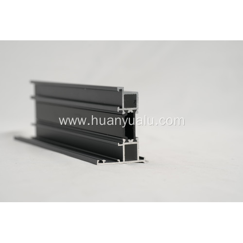 Anodized insulated aluminum profiles for construction